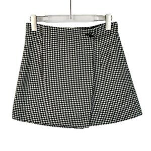 Dior Skirt Houndstooth Wool Blend High-Waisted Womens Skirt By Dior